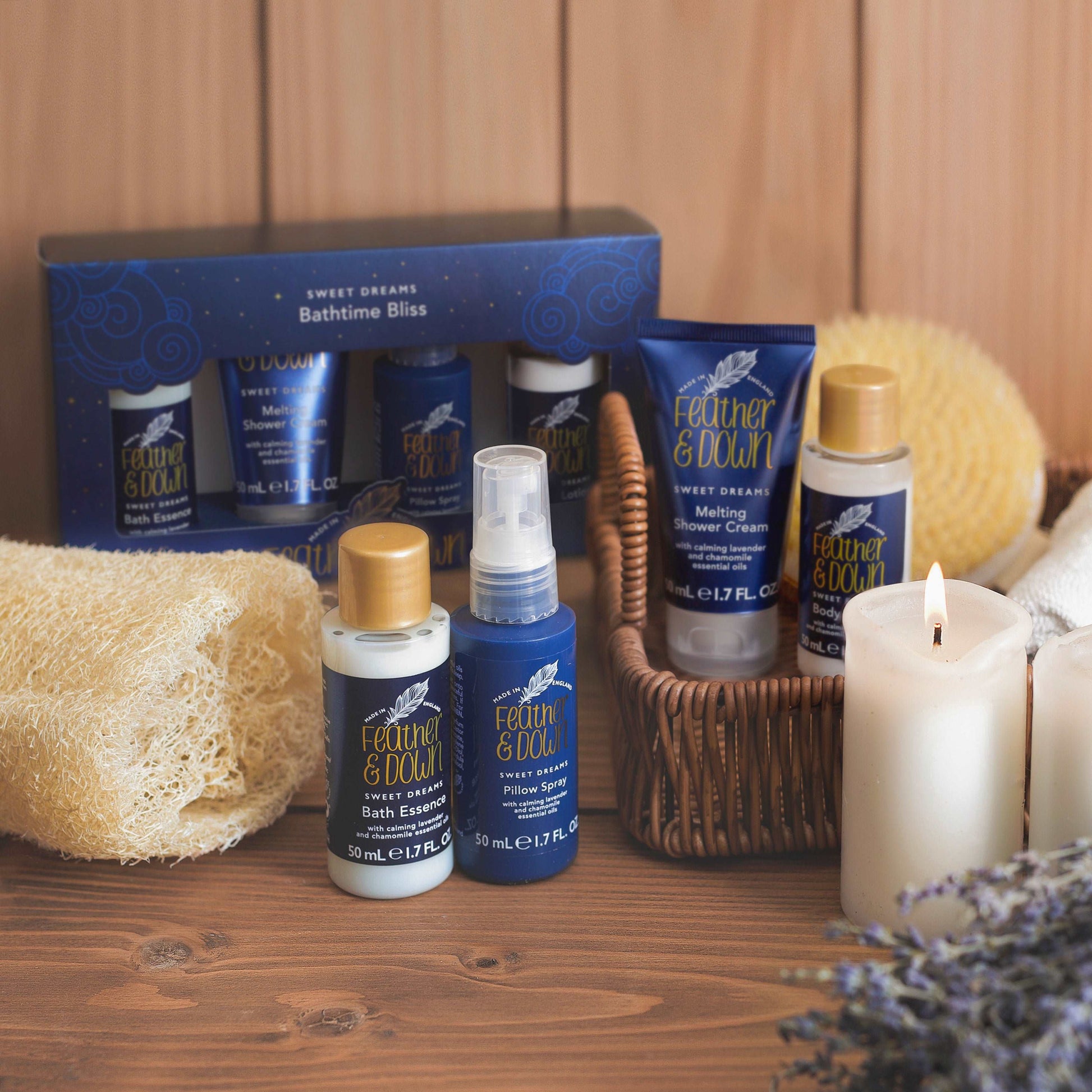 Bathtime Bliss Gift Set - Feather and Down
