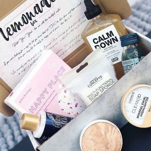 Guest Blogger - Lemonade Self Care Box