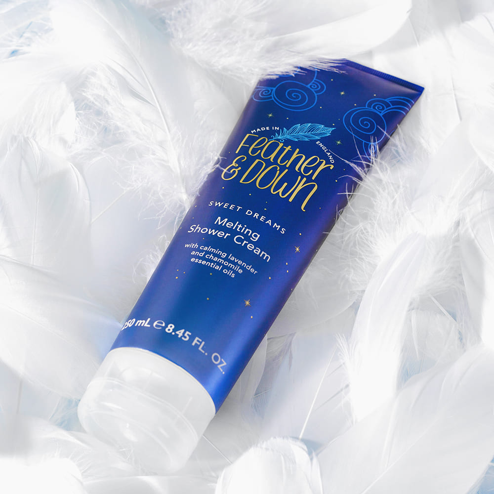 Sweet Dreams Melting Shower Cream 250ml - Feather and Down 